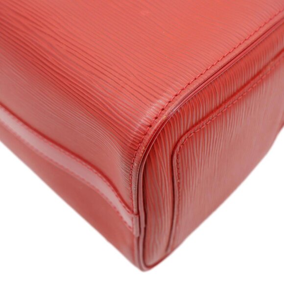 Louis Vuitton  Speedy 25 Epi Leather Satchel Bag Red - Picture 9 of 15